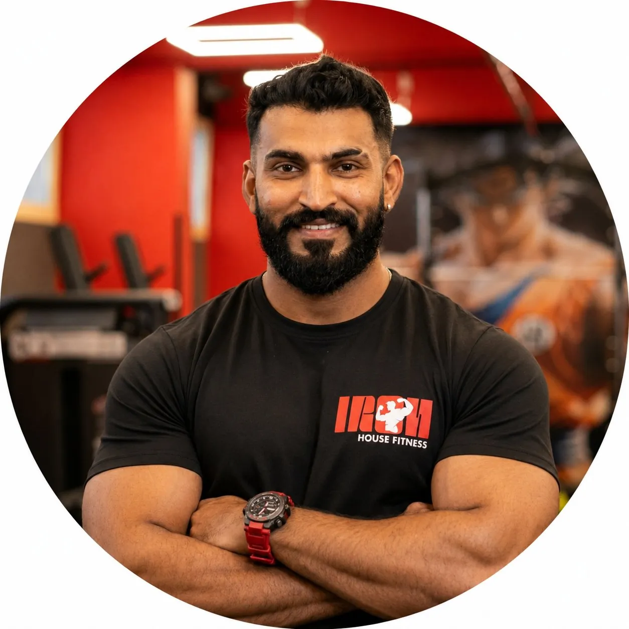 Coach Nithin – Head Trainer at Iron House Fitness Sharjah