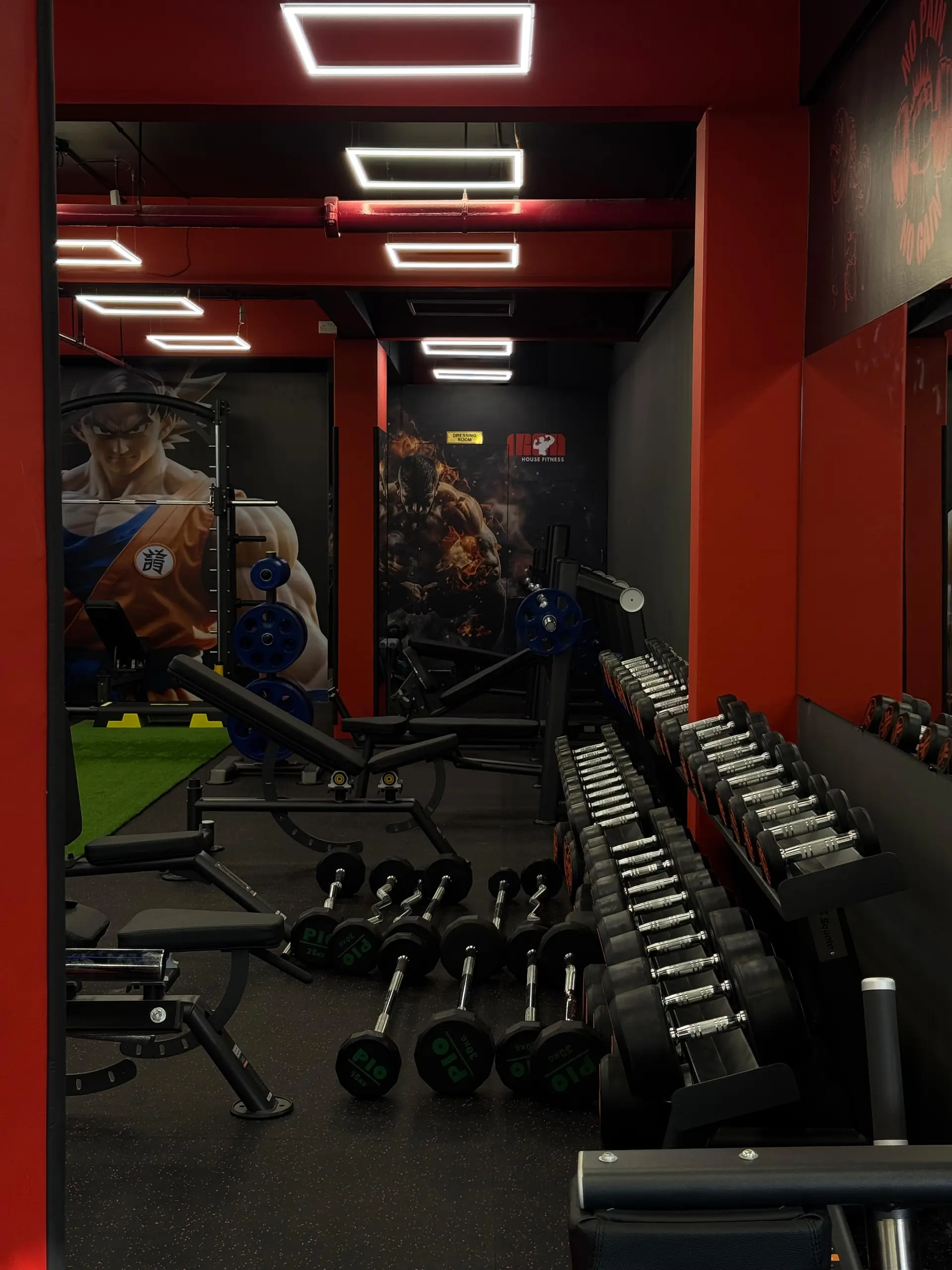 Iron House Fitness main training floor